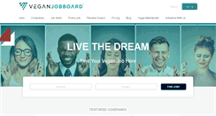 Desktop Screenshot of jobs.veganmainstream.com