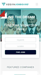 Mobile Screenshot of jobs.veganmainstream.com